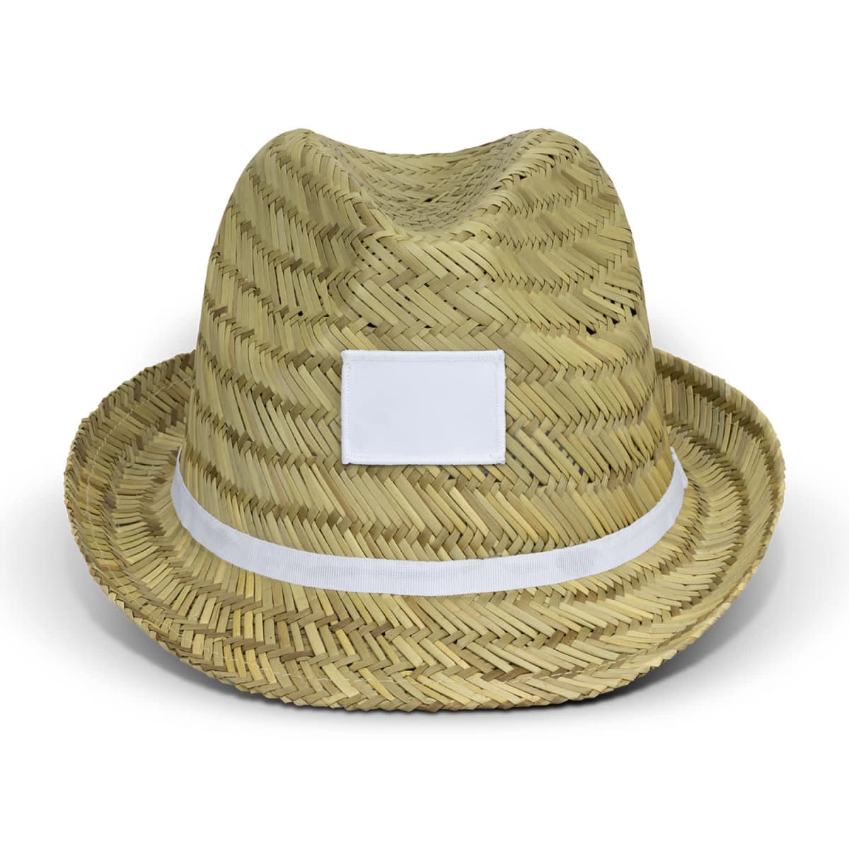 Waldorf Straw Fedora Hats - Image 3