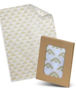 Classic White Wrapping Tissue with Envelope