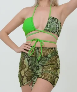 Bandage Swimsuit Padded Swimwear Bathers Bathing Swimming 3 Pieces Swim Suit Beachwear