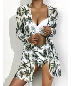 Bikini Beach Tunics for Beach Cover up Swimsuit Ruffle Beach Wear Swim Suit