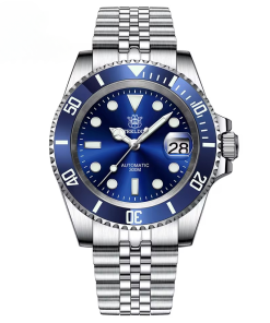 Casual Movement 30Bar Waterproof Sapphire Crystal Mechanical Wristwatch