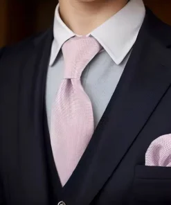 Colorful Fashion Extra Long 160cm 63″ Men Neckties Pocket Square Set