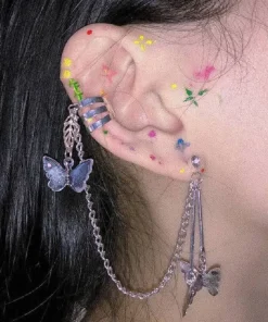 Fashion Elegant Cute Rhinestone Drop Earrings