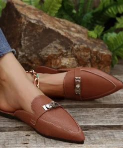 Formal Rubber Comfortable Versatile Wear-Resistant Lazy Flat Shoes