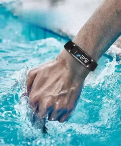 Heart Rate Blood Waterproof Connected Smart Bracelet Sport Fitness Tracker Watch