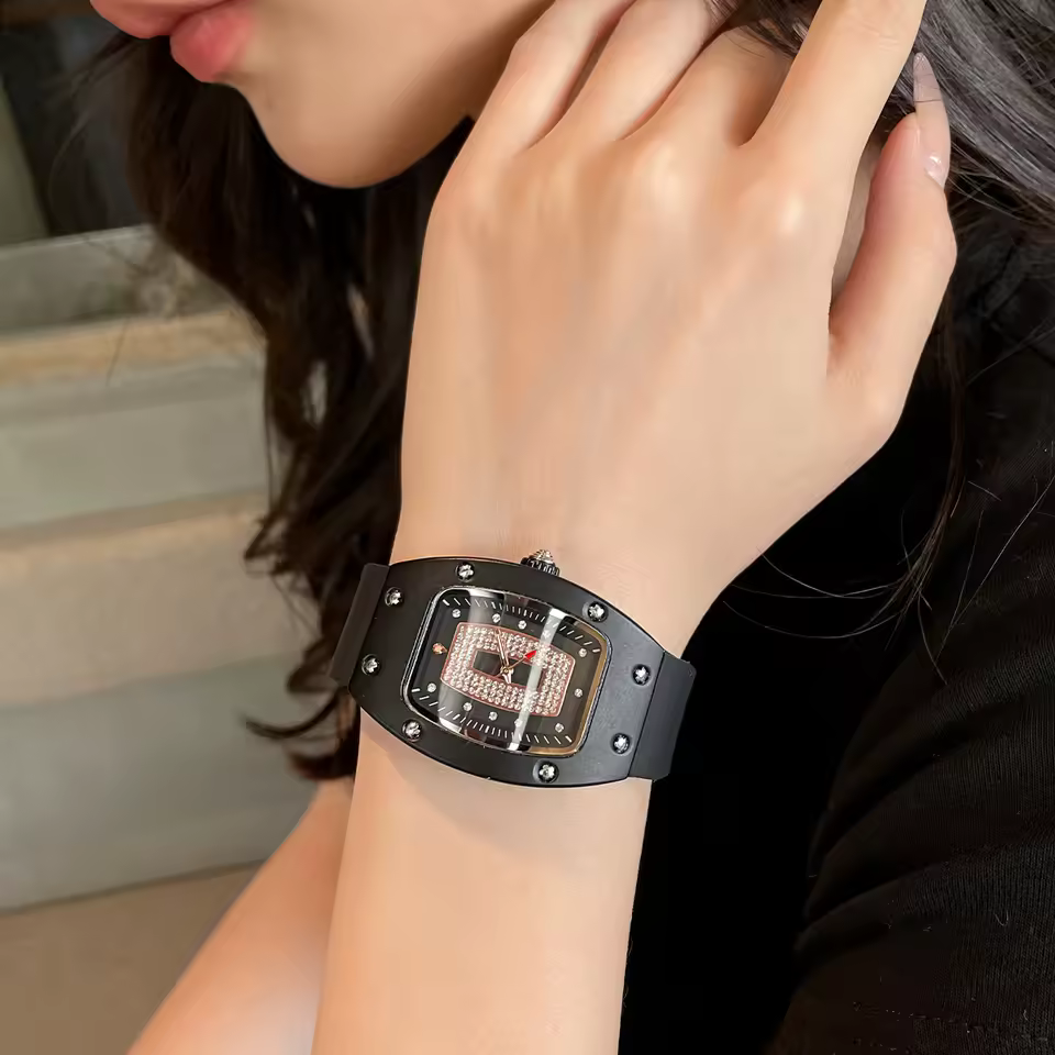 Luxury Automatic Movement Mechanical Waterproof Stainless Steel Watch