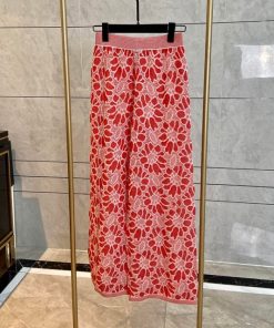 Luxury High Set Hollow Out Outfits leg Pants Cardigan