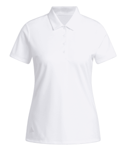 Women’s White Performance Polo