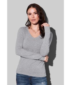 Women’s Emma V neck Long Sleeves